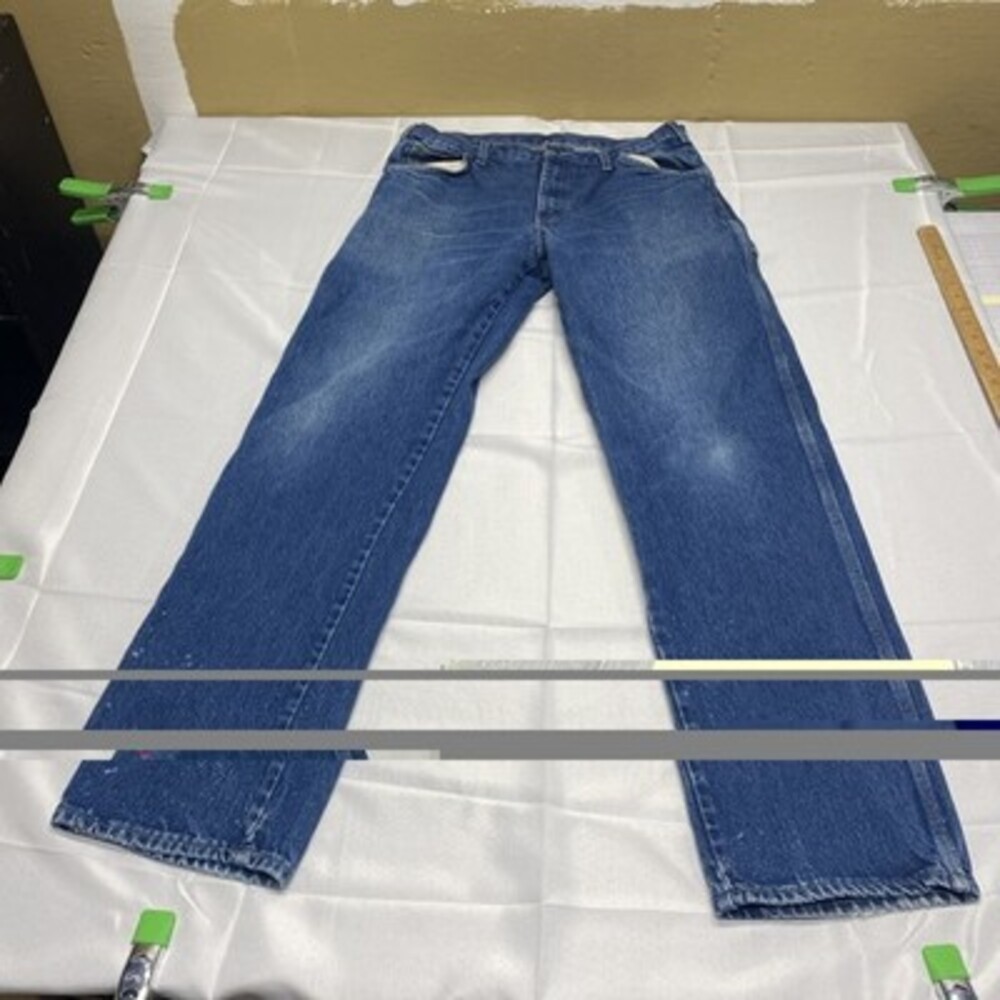 Dickies Men's Carpenter Relaxed Fit Denim distressed Jeans Size 34x34!